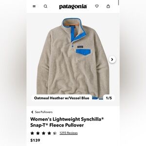 PATAGONIA Synchilla Fleece Pullover